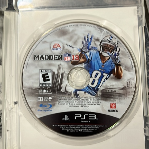 5 for $40 - Madden NFL 13 PS3 Game - Picture 3 of 5